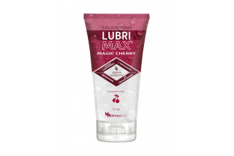 Интимный гель-смазка на водной основе Lubrimax Magic Cherry - 75 мл.
