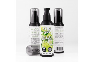 Лубрикант для орального секса SGAN со вкусом лайма и огурца - 100 мл.