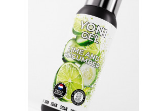 Лубрикант для орального секса SGAN со вкусом лайма и огурца - 100 мл.