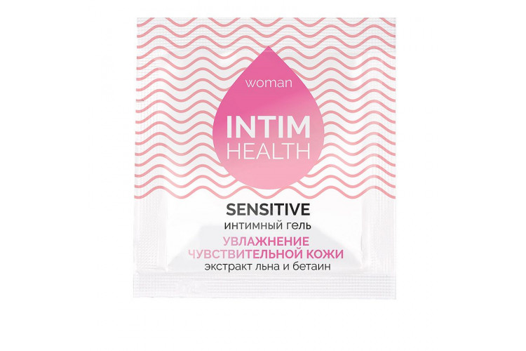 Саше интимного геля на водной основе Intim Health Sensitive - 3 гр.