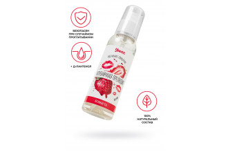 Съедобная гель-смазка Yovee «Клубничная прелюдия» с Д-пантенолом и вкусом клубники - 100 мл.