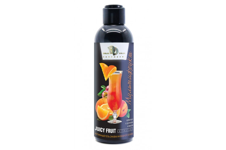 Интимный гель на водной основе JUICY FRUIT с ароматом фруктов - 200 мл.