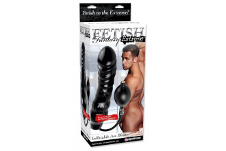 Фаллоимитатор с функцией подкачки Inflatable Ass Blaster - 23 см.