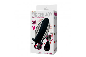 Расширяющийся вибратор Bigger Joy - 15,5 см.