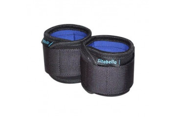 Неопреновые черно-синие наручники