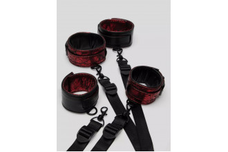 Изысканный набор фиксаций на кровати Reversible Under Mattress Restraint Set