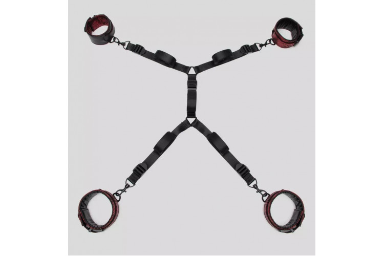 Изысканный набор фиксаций на кровати Reversible Under Mattress Restraint Set