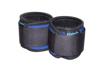 Сине-черные неопреновые наручники