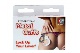 Металлические наручники с ключиками LARGE METAL HANDCUFFS WITH KEYS