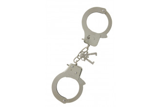 Металлические наручники с ключиками LARGE METAL HANDCUFFS WITH KEYS