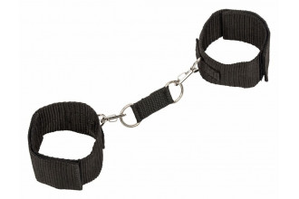 Черные наручники Bondage Collection Wrist Cuffs