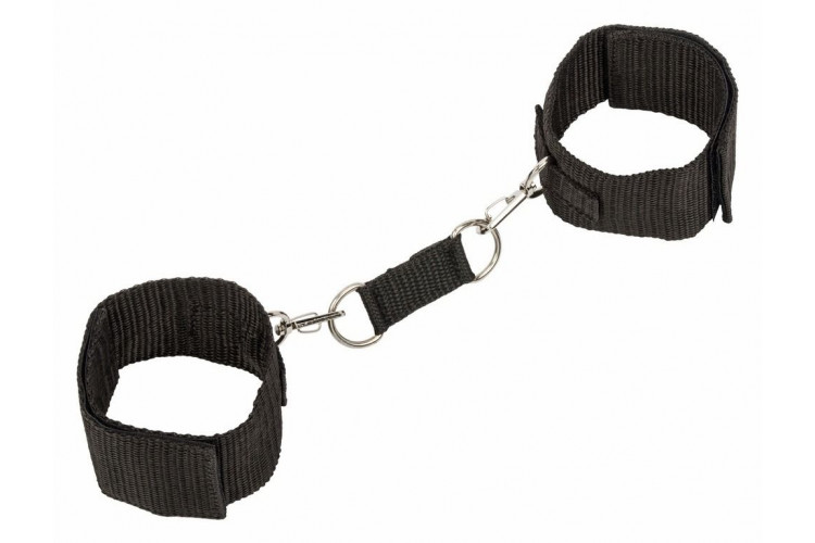 Черные наручники Bondage Collection Wrist Cuffs