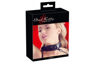Ошейник и поводок с геометрическим узором Collar with Leash