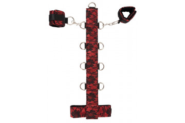 Ошейник с бондажным дополнением Steg & Handfessel-Set