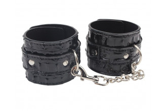 Черные наручники Surrender Wrist Restraints