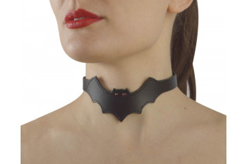 Черный чокер Летучая мышь