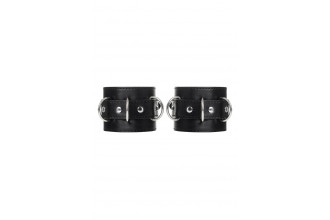 Черные наручники Anonymo на сцепке