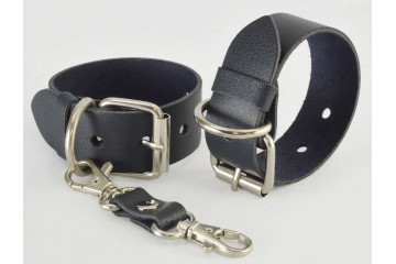 Наручники из натуральной кожи Новичок