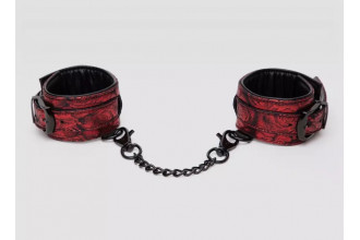 Красно-черные наручники Reversible Faux Leather Wrist Cuffs Красно-черные наручники Reversible Faux Leather Wrist Cuffs