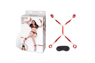 Красная фиксация на матрас Classic Bedspreader