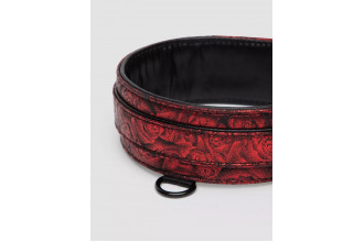 Стильный ошейник с поводком Reversible Faux Leather Collar and Lead Стильный ошейник с поводком Reversible Faux Leather Collar and Lead