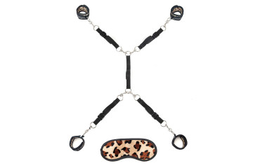 Леопардовая фиксация на матрас для рук и ног Classic Bedspreader