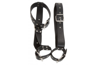 Фиксация на шею и запястья Bad Kitty Neck and Hand Restraints