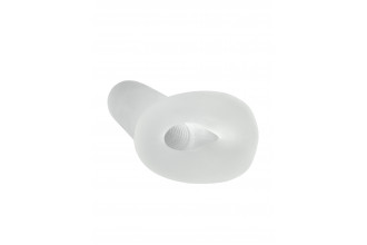 Белый фаллоудлинитель Titan - 16,5 см. Белый фаллоудлинитель Titan - 16,5 см.