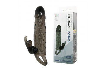 Удлиняющая дымчатая насадка с вибрацией