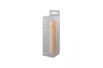 Телесный фаллоудлинитель Homme Long - 13,5 см.