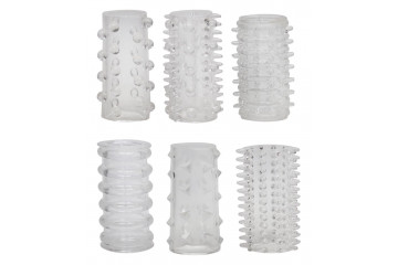 Набор из 6 насадок с шипиками Red Roses