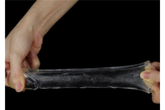 Прозрачная насадка-удлинитель Flawless Clear Penis Sleeve Add 1 - 15,5 см.