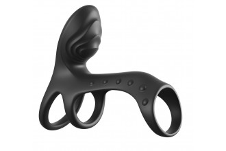Черная насадка на пенис Ultimate Couples Cage Pro