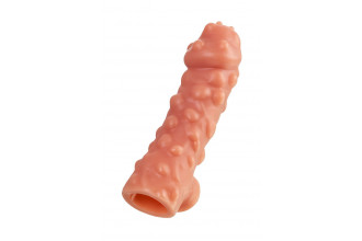 Насадка на фаллос с крупными бугорками Cock Sleeve 003 Size M - 15,6 см.