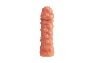 Насадка на фаллос с крупными бугорками Cock Sleeve 003 Size M - 15,6 см.
