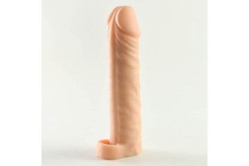 Телесная насадка Okoto с втулкой - 16 см.