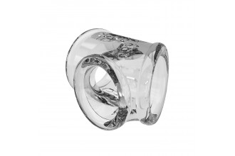 Прозрачная насадка на пенис и мошонку