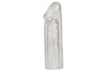 Удлиняющая насадка на пенис Mega Dick Sleeve Transparent