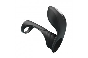 Черная насадка на пенис с вибрацией Vibration Penis Sleeve II