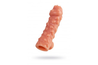 Насадка на фаллос с крупными бугорками Cock Sleeve 003 Size L - 17,6 см.