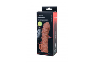 Насадка на фаллос с крупными бугорками Cock Sleeve 003 Size L - 17,6 см.