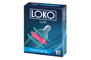 Стимулирующая насадка на пенис LOKO LUX с продлевающим эффектом