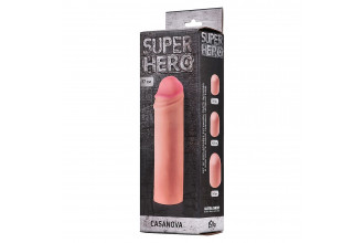 Фаллоудлинитель SUPER HERO Casanova - 18 см.