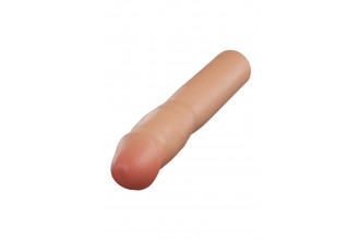 Телесная насадка-удлинитель Resilience - 17,7 см.