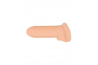 Телесный фаллоудлинитель Striker - 13,5 см.