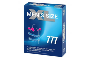 Стимулирующая насадка на пенис MEN SIZE 777