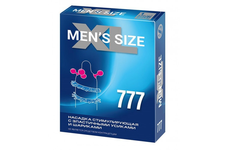 Стимулирующая насадка на пенис MEN SIZE 777