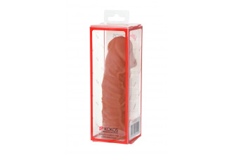 Насадка фаллического вида с венками Extreme Sleeve 005 M-size - 14,7 см.