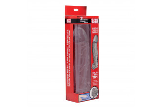 Прозрачная насадка для увеличения члена 2 Inch Clear Extender Sleeve