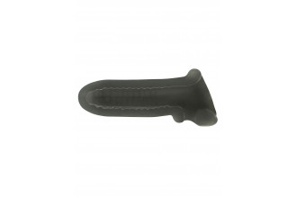 Черный фаллоудлинитель Striker - 13,5 см.